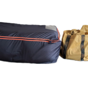 Tula Lavandería En Lona  Con Bolsa Reutilizable